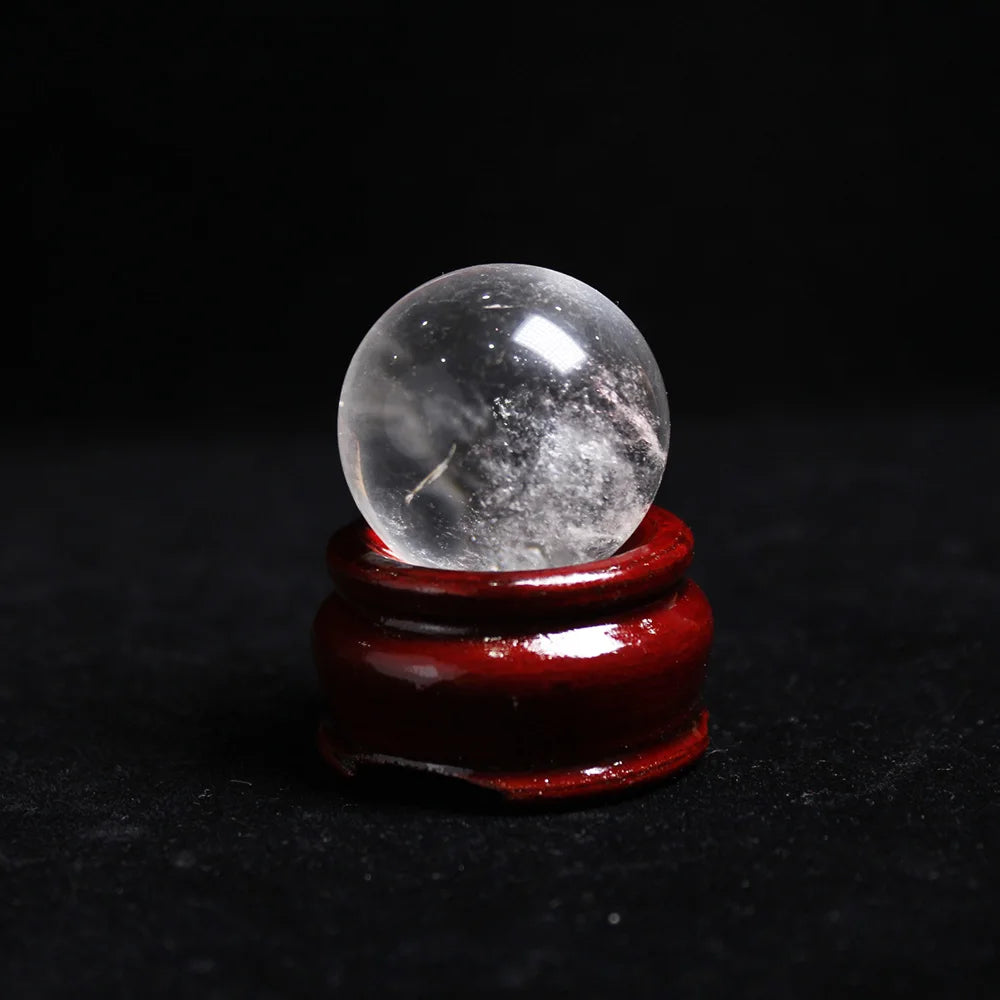 Sphère de Cristal de Quartz Naturel — Décoration Feng Shui