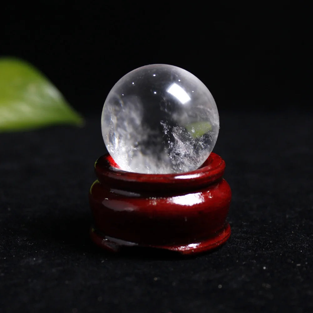 Sphère de Cristal de Quartz Naturel — Décoration Feng Shui
