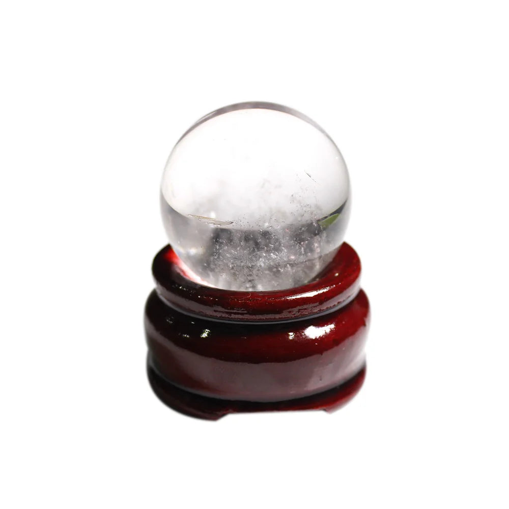 Sphère de Cristal de Quartz Naturel — Décoration Feng Shui