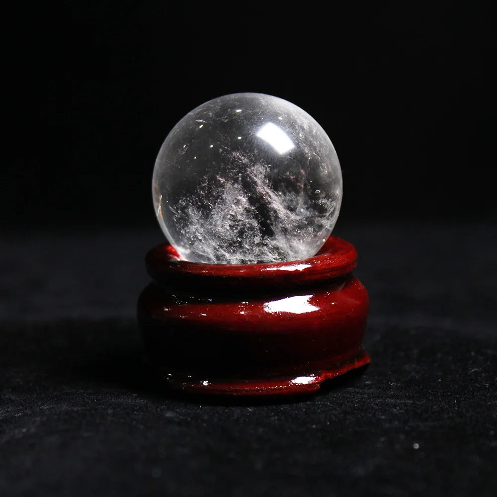 Sphère de Cristal de Quartz Naturel — Décoration Feng Shui
