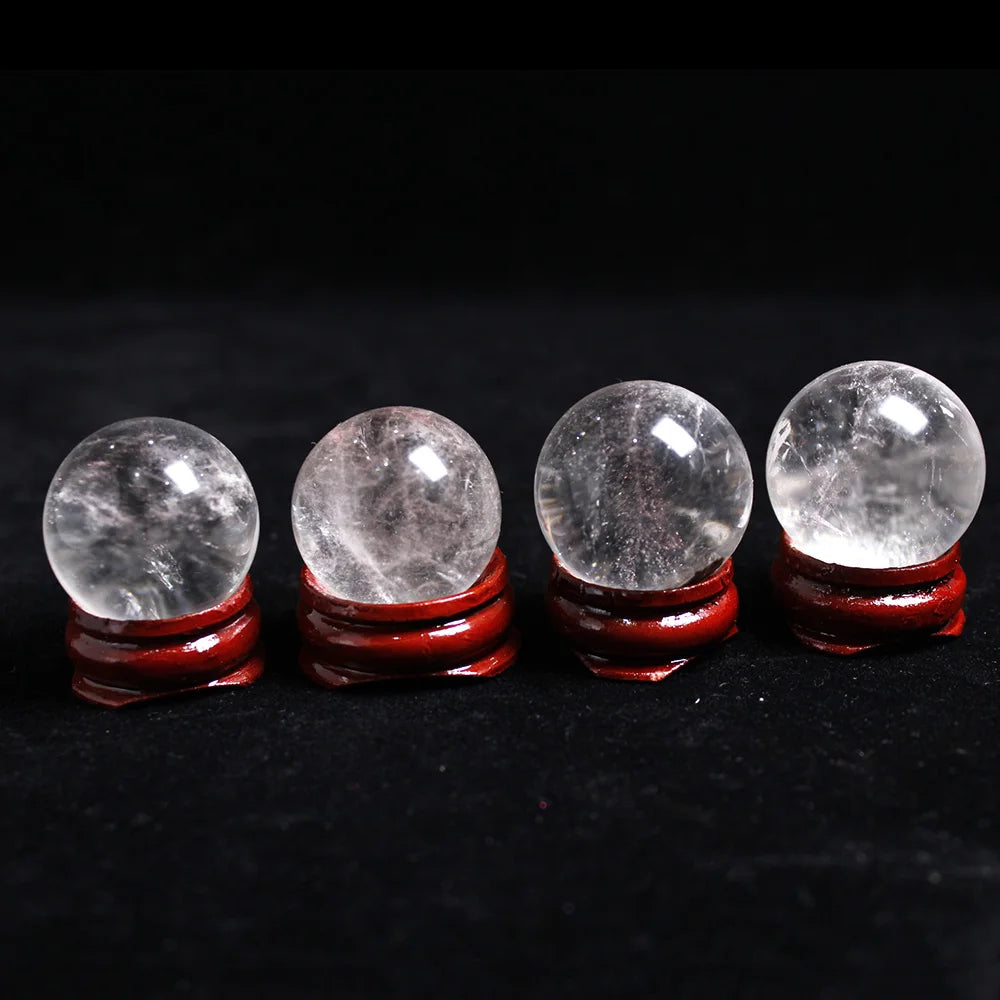 Sphère de Cristal de Quartz Naturel — Décoration Feng Shui