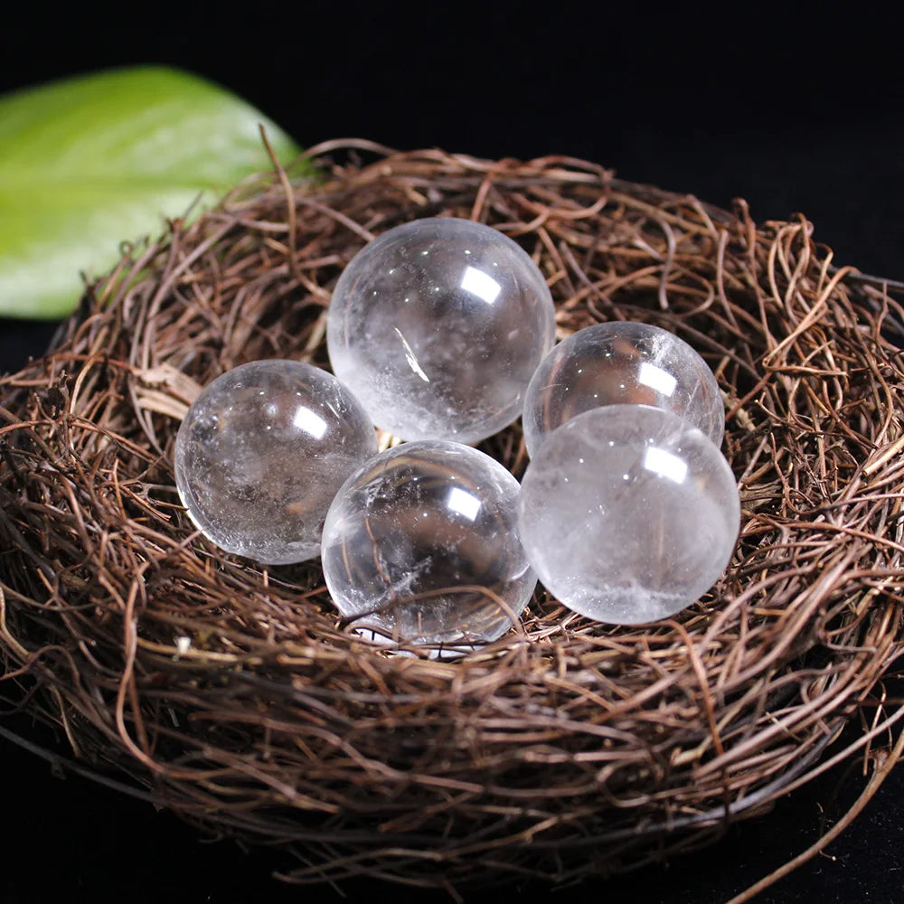 Sphère de Cristal de Quartz Naturel — Décoration Feng Shui