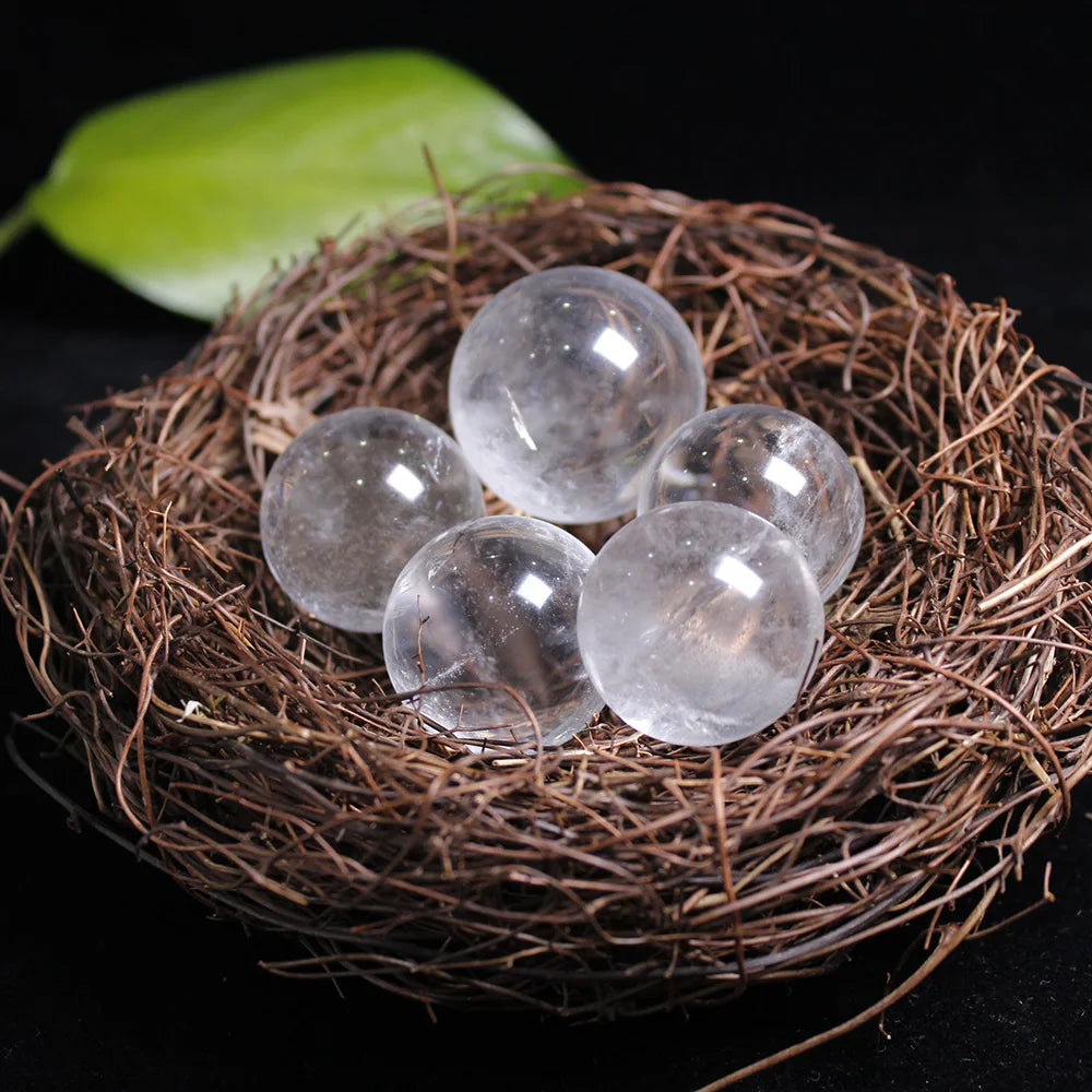 Sphère de Cristal de Quartz Naturel — Décoration Feng Shui