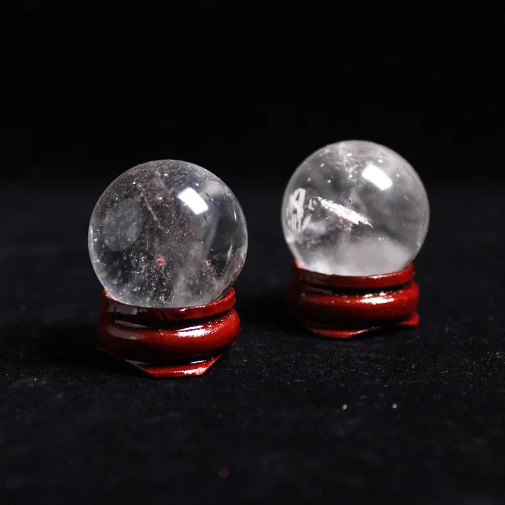 Sphère de Cristal de Quartz Naturel — Décoration Feng Shui