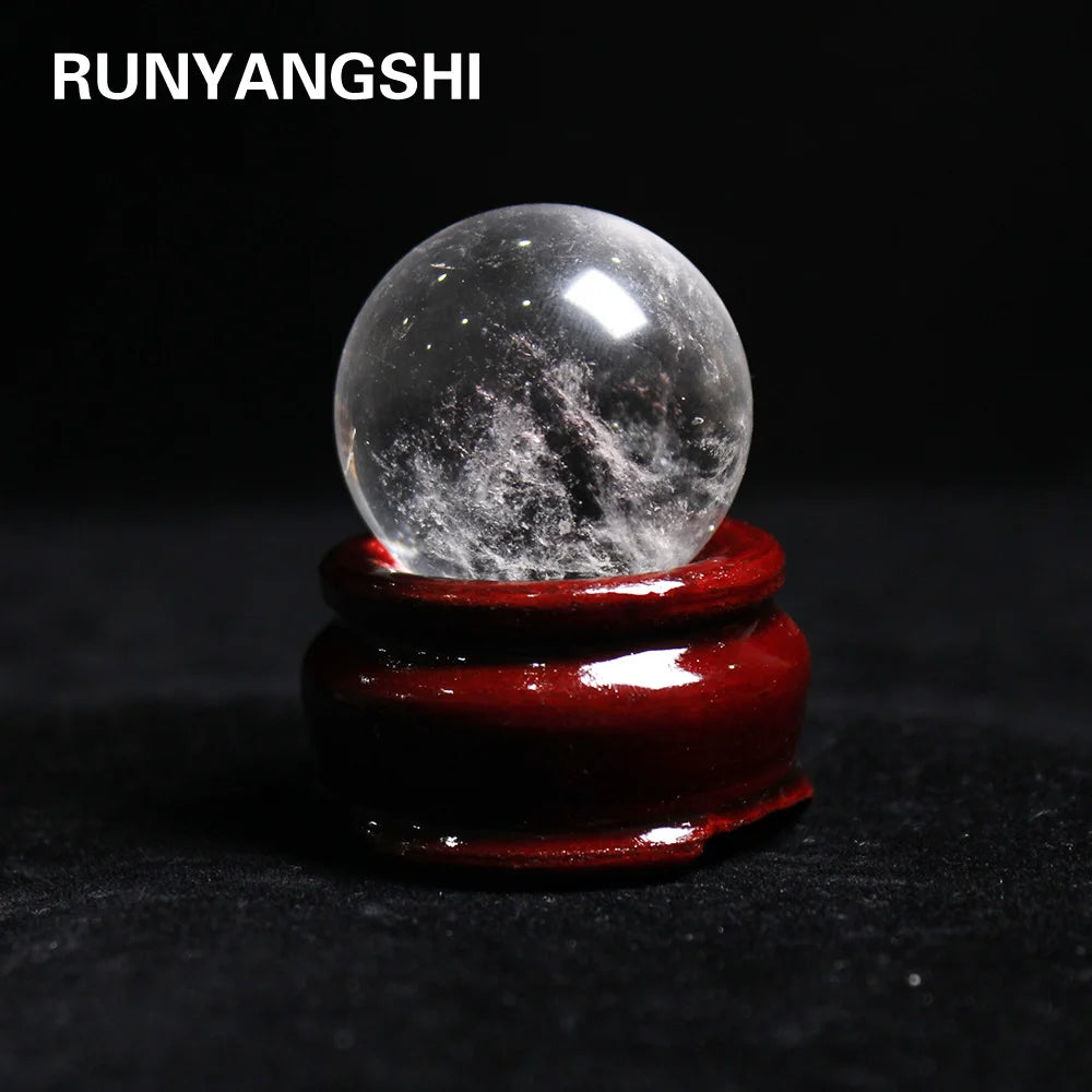 Sphère de Cristal de Quartz Naturel — Décoration Feng Shui