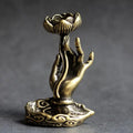 Brûleur d'Encens Main de Bouddha — Style Antique Zen