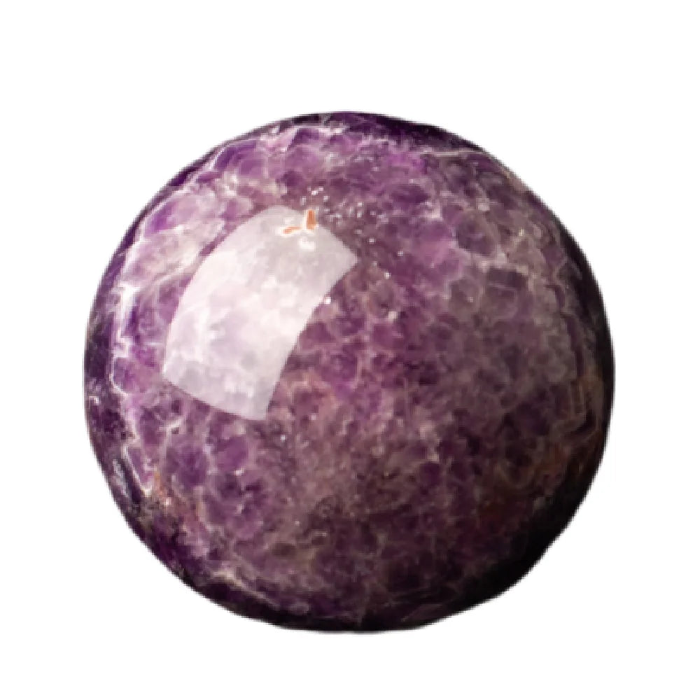 Boule de Cristal Améthyste Naturelle — Pierre de Guérison Feng Shui
